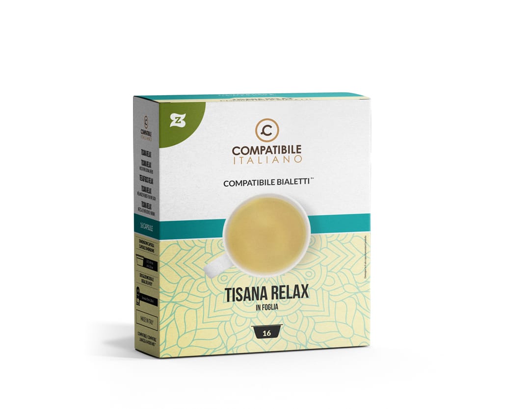 Tisana Relax in foglia - 16 capsule Tisana Relax in foglia - 16 capsule