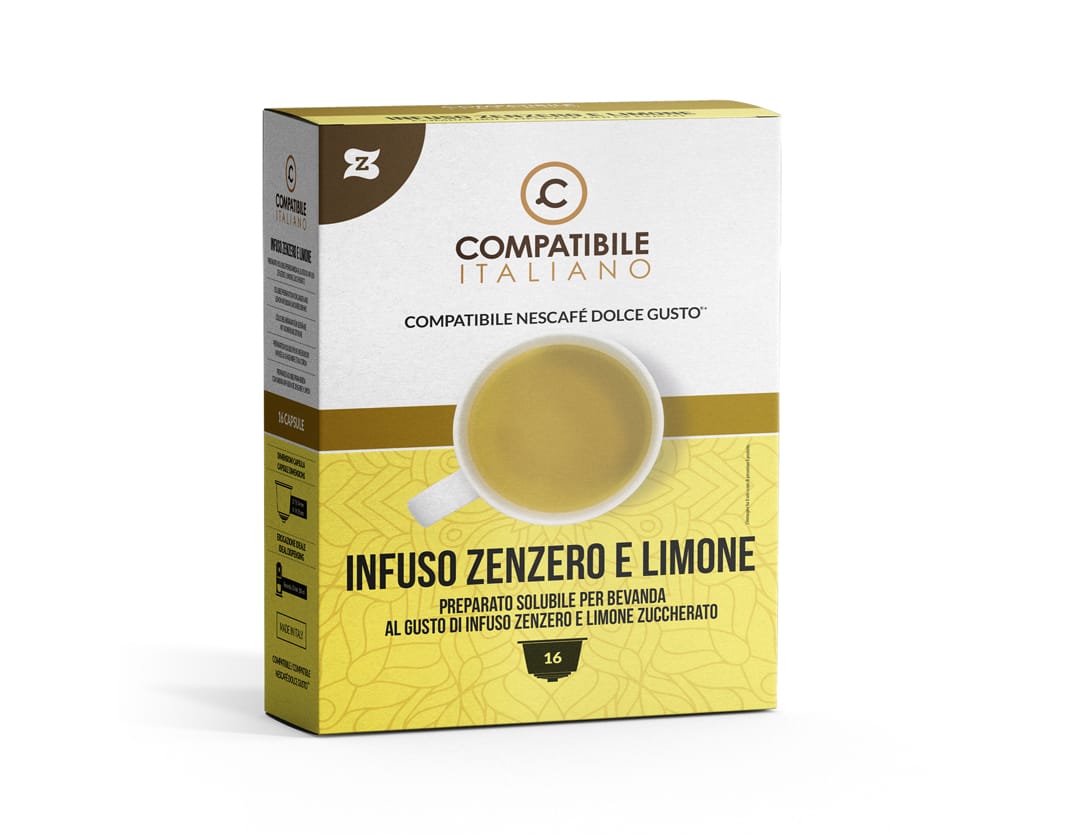 Infuso Zenzero e Limone - 16 capsule Infuso Zenzero e Limone - 16 capsule