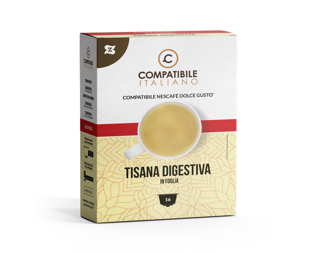 Tisana Digestiva in foglia - 16 capsule Tisana Digestiva in foglia - 16 capsule