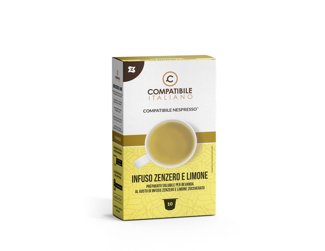 Infuso Zenzero e Limone - 10 capsule Infuso Zenzero e Limone - 10 capsule