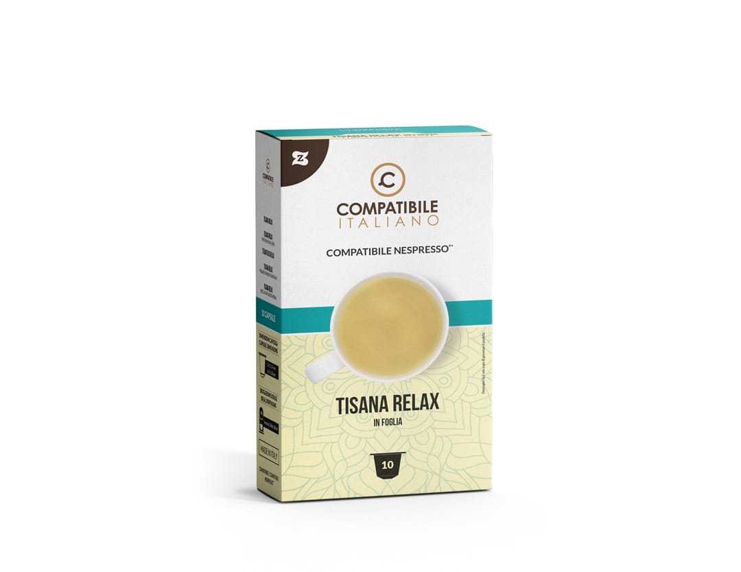 Tisana Relax in foglia - 10 capsule Tisana Relax in foglia - 10 capsule